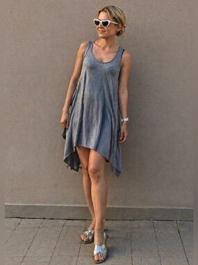 Grey summer dress